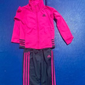 Adidas Girls Size 6 Outfit, EUC